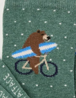 1 Pack Bear Socks