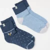 2 Pack Bee Outdoor Boot Socks