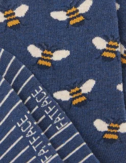 1 Pack Bee Stripe Socks