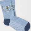 1 Pack Bee Wreath Socks