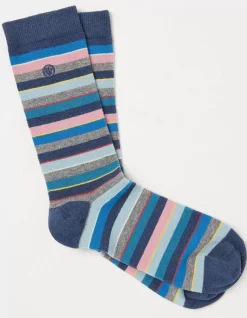 1 Pack Bruce Stripe Socks