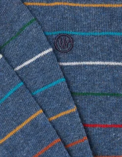 1 Pack Charlie Fine Stripe Socks