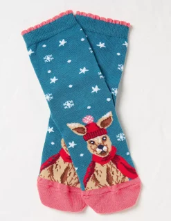 1 Pack Christmas Kangaroo Socks