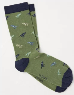 1 Pack Dinosaur Socks
