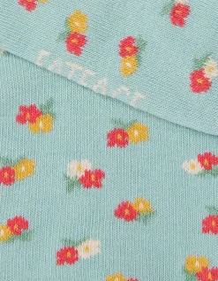 1 Pack Ditsy Floral Trainer Socks