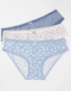 3 Pack Floral Mini Knickers