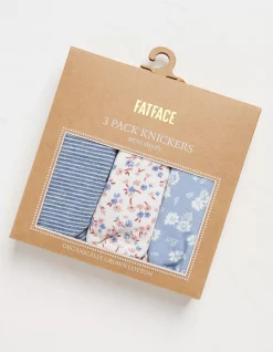 3 Pack Floral Mini Knickers