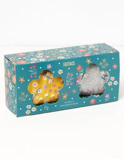 2 Pack Floral Socks In A Box