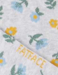 1 Pack Floral Trainer Socks