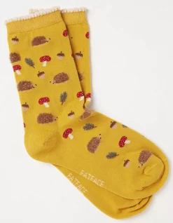 1 Pack Fluffy Hedgehog Socks