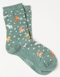 1 Pack Garden Dogs Socks