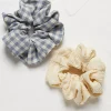 2 Pack Gingham Scrunchie