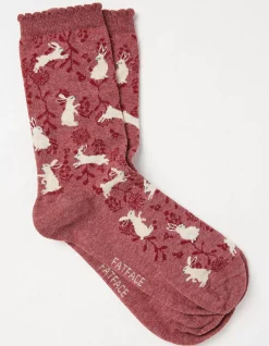 1 Pack Jumping Bunny Socks