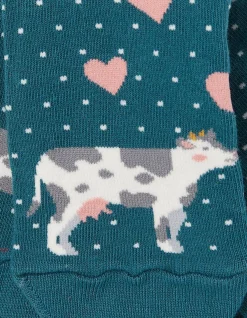 1 Pack Kissing Cows Socks