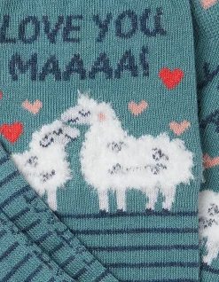 1 Pack Love You Ma Socks