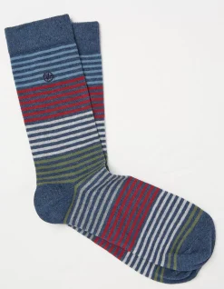 1 Pack Lucien Stripe Socks