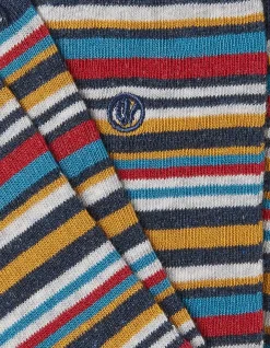 1 Pack Max Multi Stripe Socks