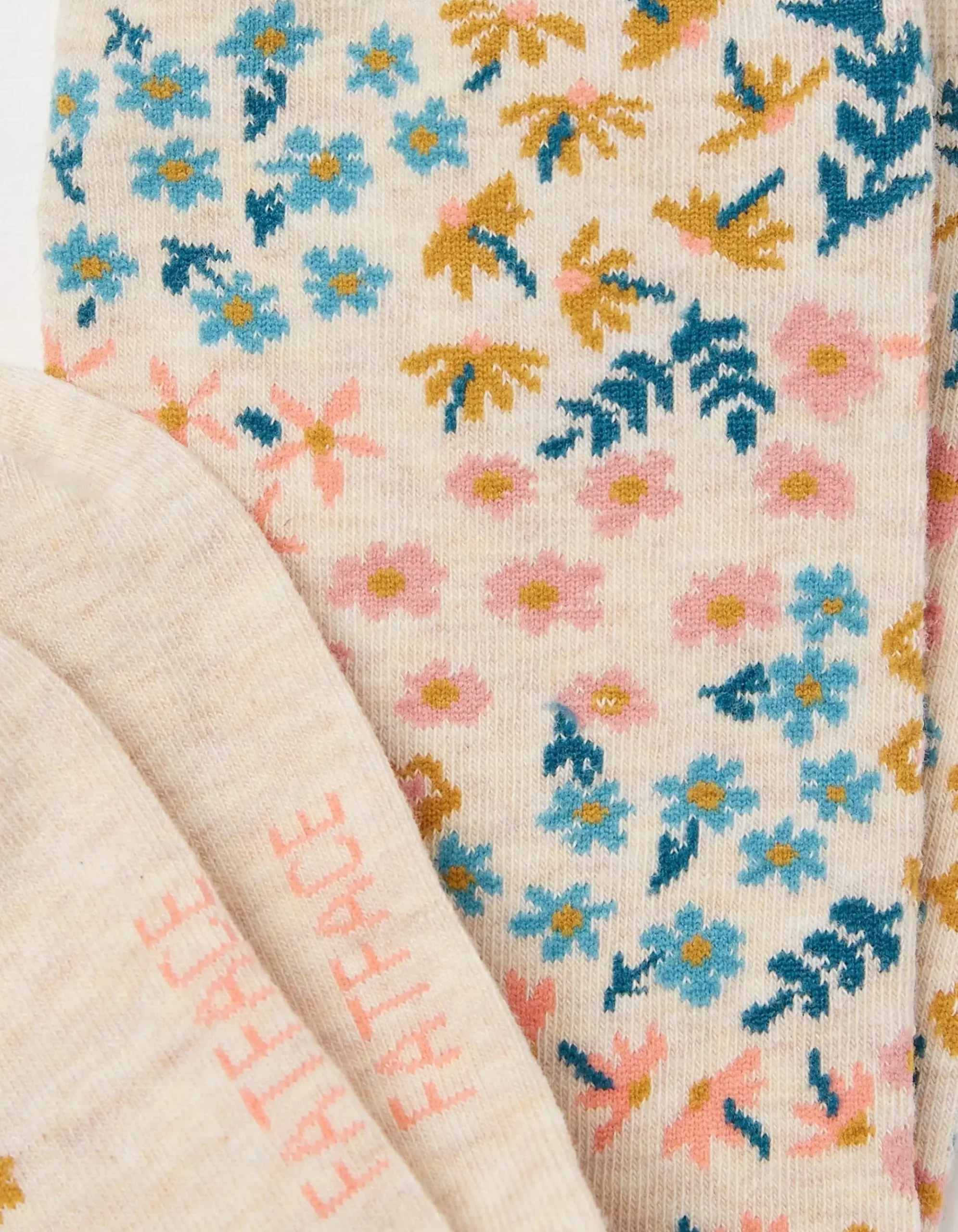 1 Pack Meadow Floral Socks