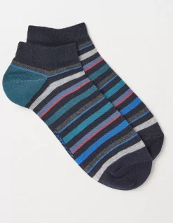 1 Pack Oscar Stripe Trainer Socks