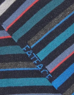 1 Pack Oscar Stripe Trainer Socks