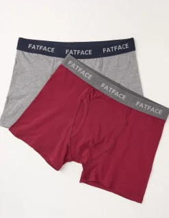 2 Pack Plain Boxers