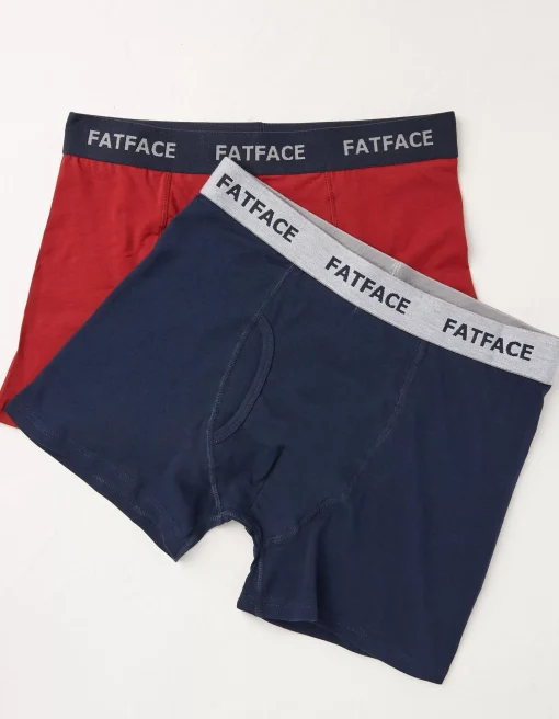 2 Pack Plain Boxers