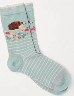 1 Pack Queen Hedgehog Socks