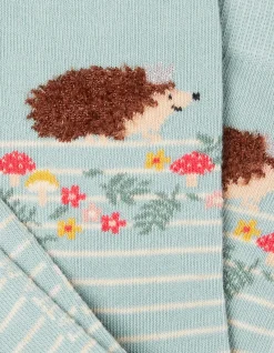 1 Pack Queen Hedgehog Socks