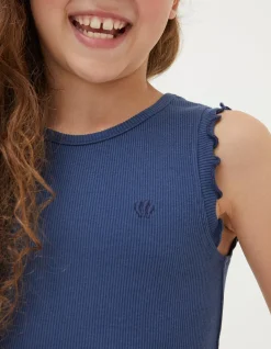 3 Pack Rib Jersey Vests
