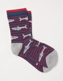 1 Pack Shark Socks