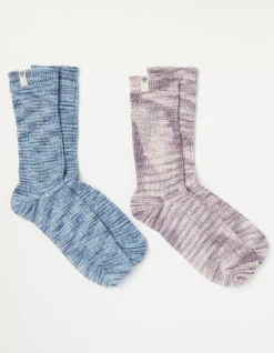 2 Pack Space Dye Boot Socks
