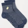 1 Pack Stripe Lemon Socks