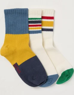 3 Pack Stripe Sport Socks