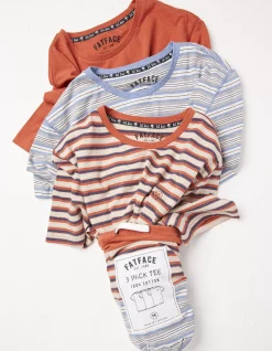 3 Pack Stripe T-Shirt