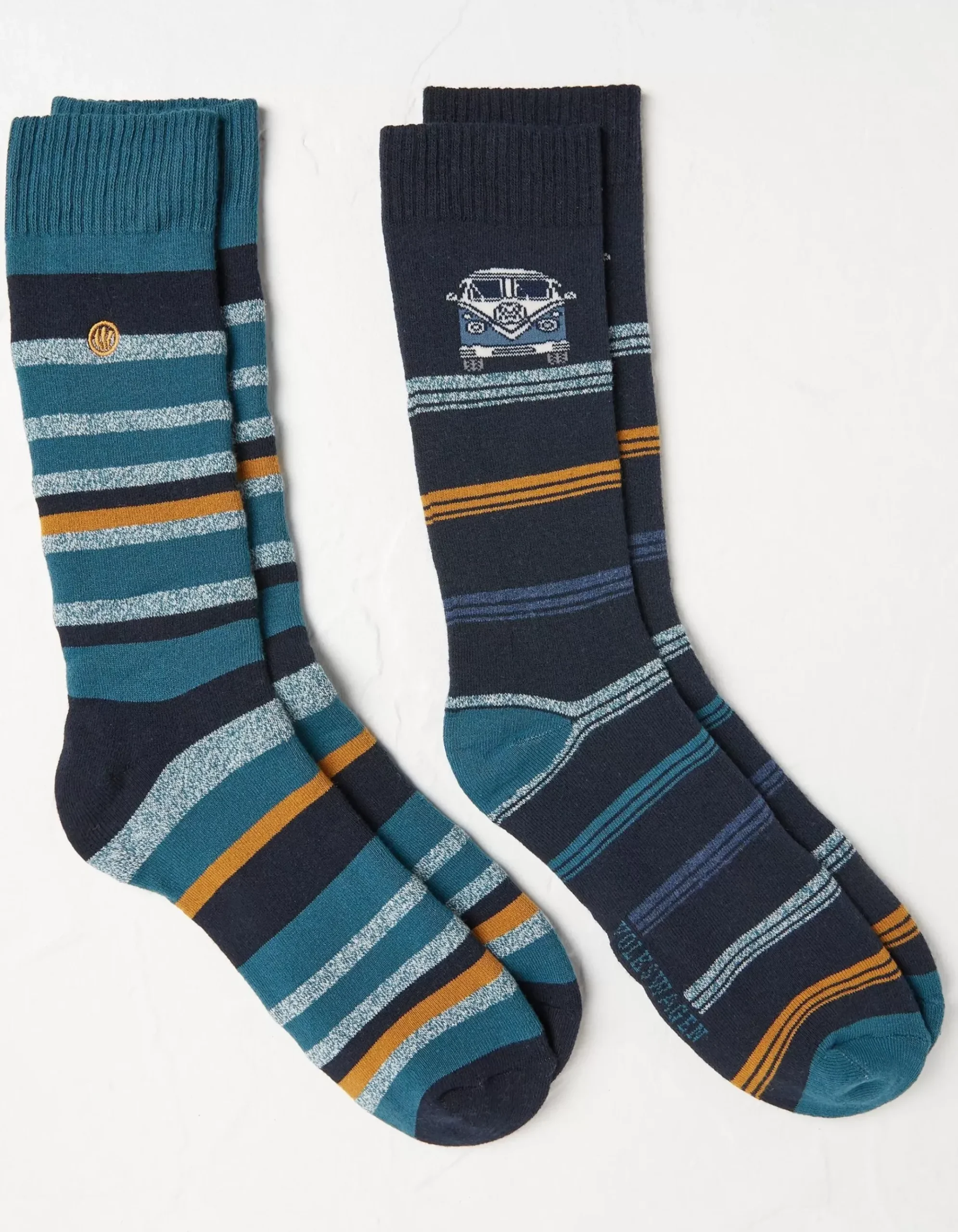 2 Pack Vw Camper Thermal Socks
