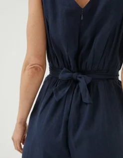 Aderyn Linen Blend Jumpsuit