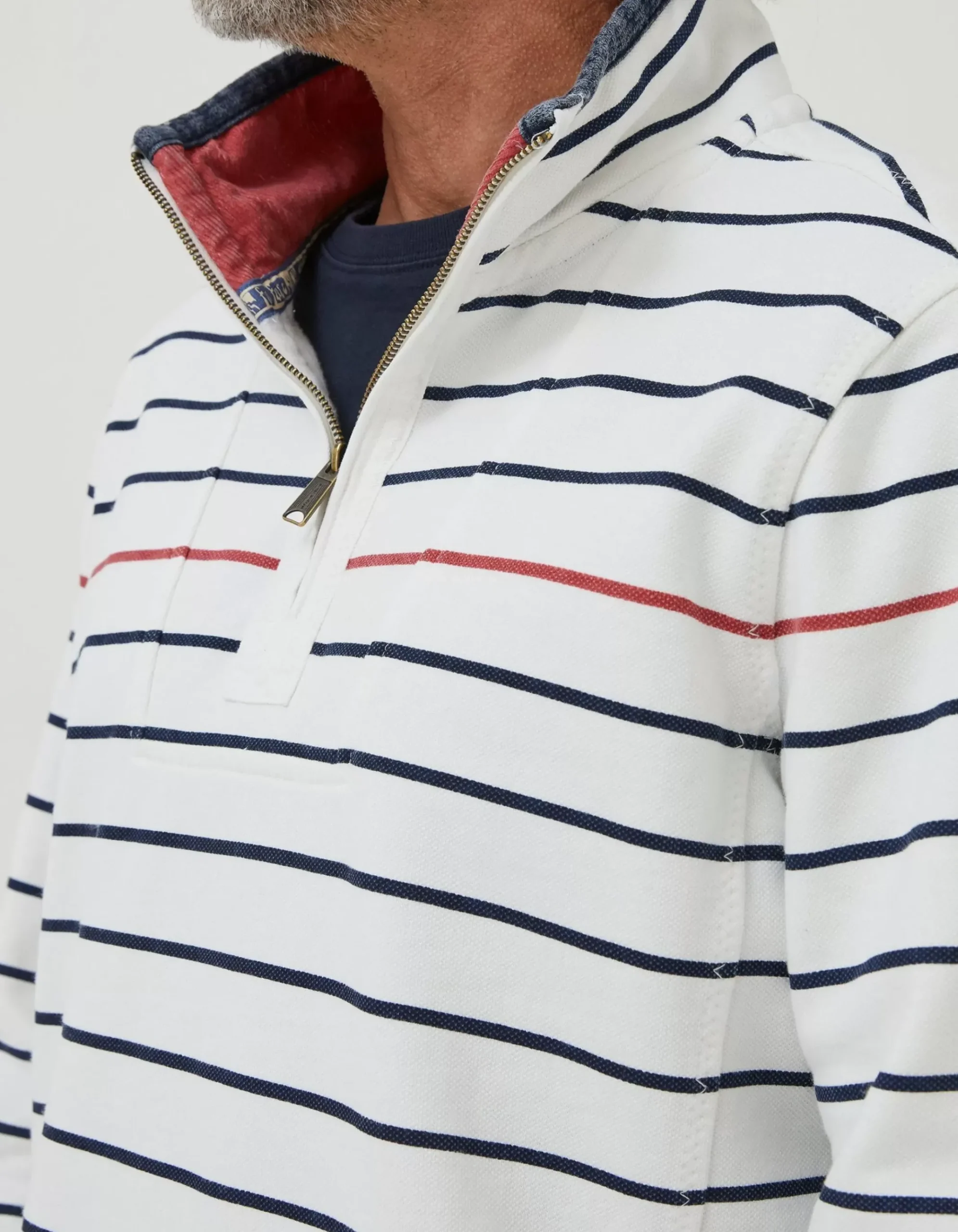 Airlie Breton Pop Stripe Sweatshirt