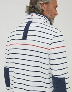 Airlie Breton Pop Stripe Sweatshirt