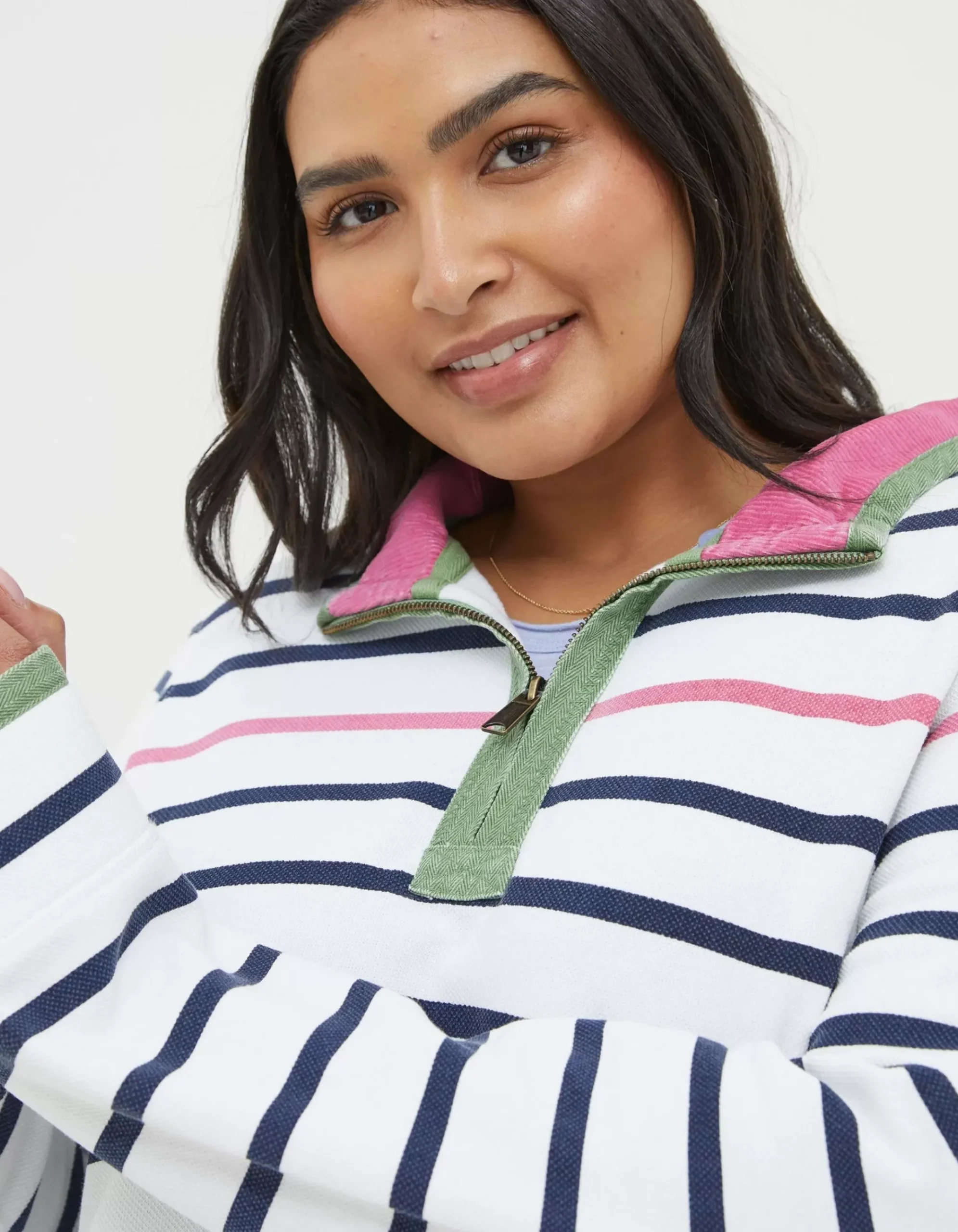 Airlie Breton Stripe Sweatshirt