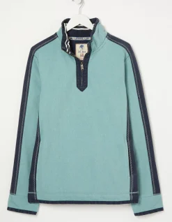 Airlie Cuff Stripe Pocket Sweat