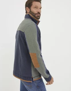 Airlie Panel Contrast Sweatshirt