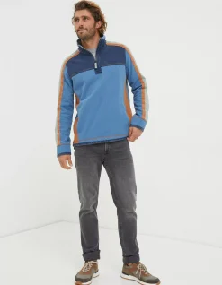 Airlie Panel Contrast Sweatshirt