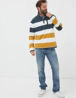 Airlie Rugby Stripe Sweatshirt