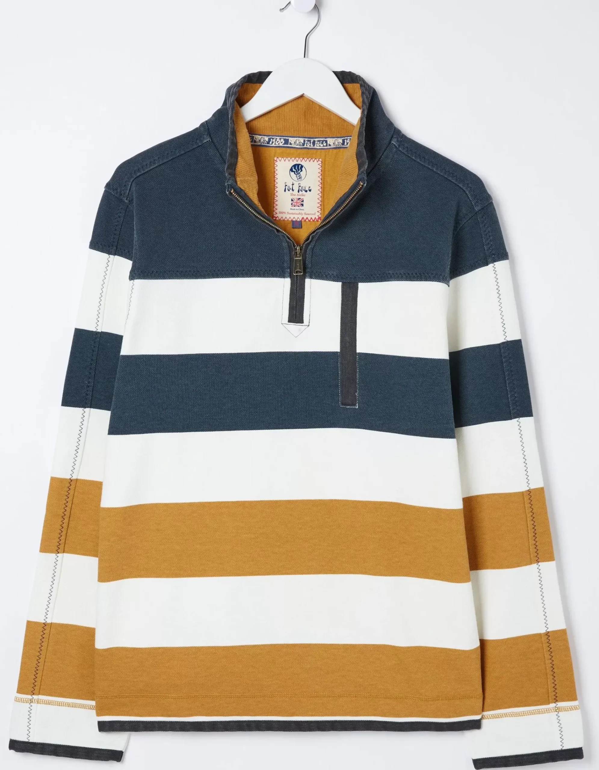 Airlie Rugby Stripe Sweatshirt