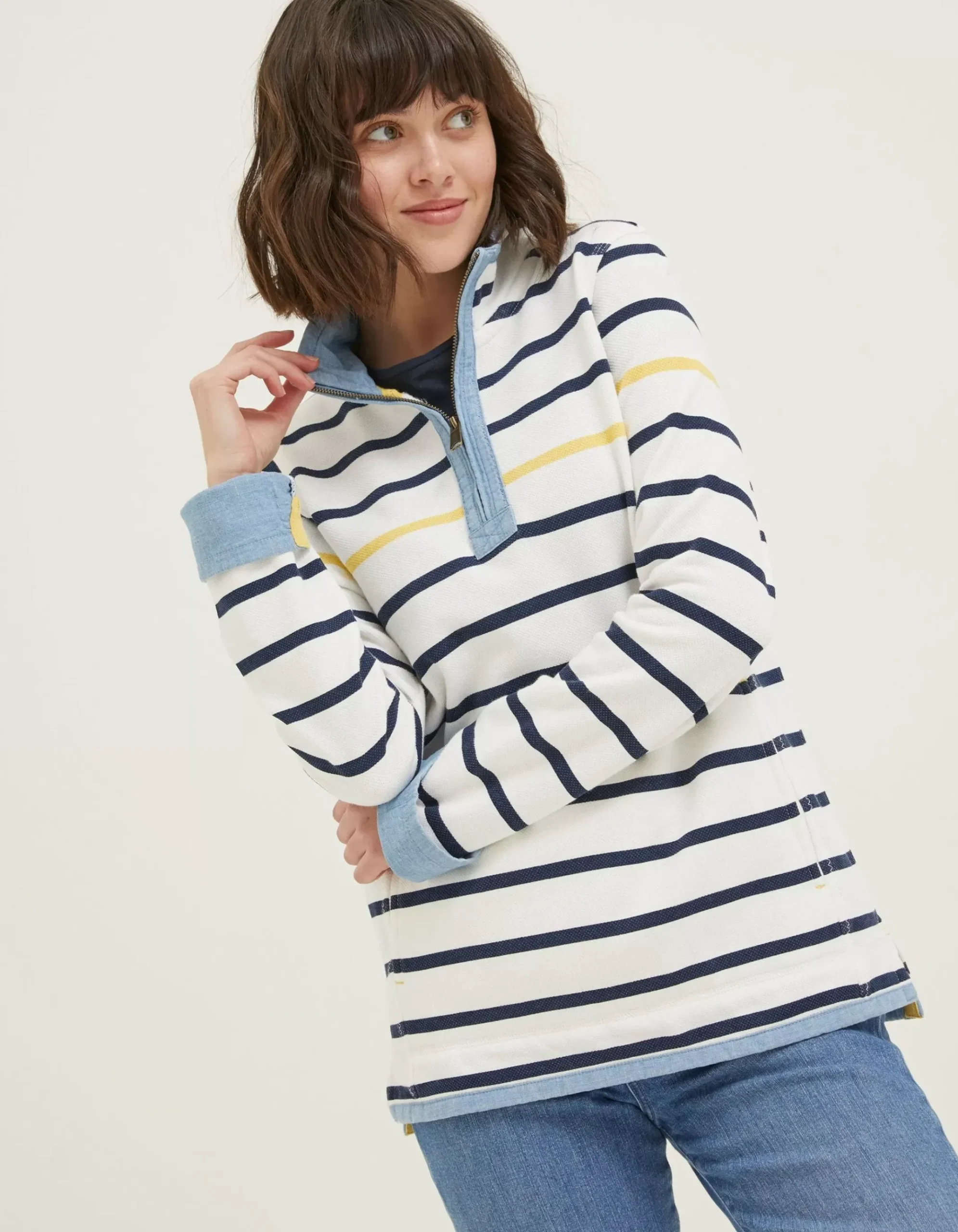 Airlie Stripe Sweat