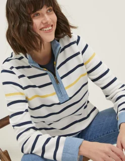 Airlie Stripe Sweat