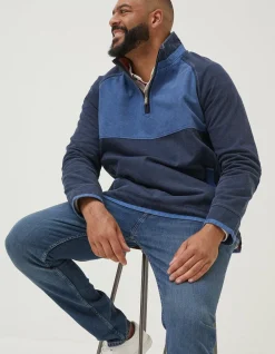 Airlie Tonal Pocket Sweatshirt