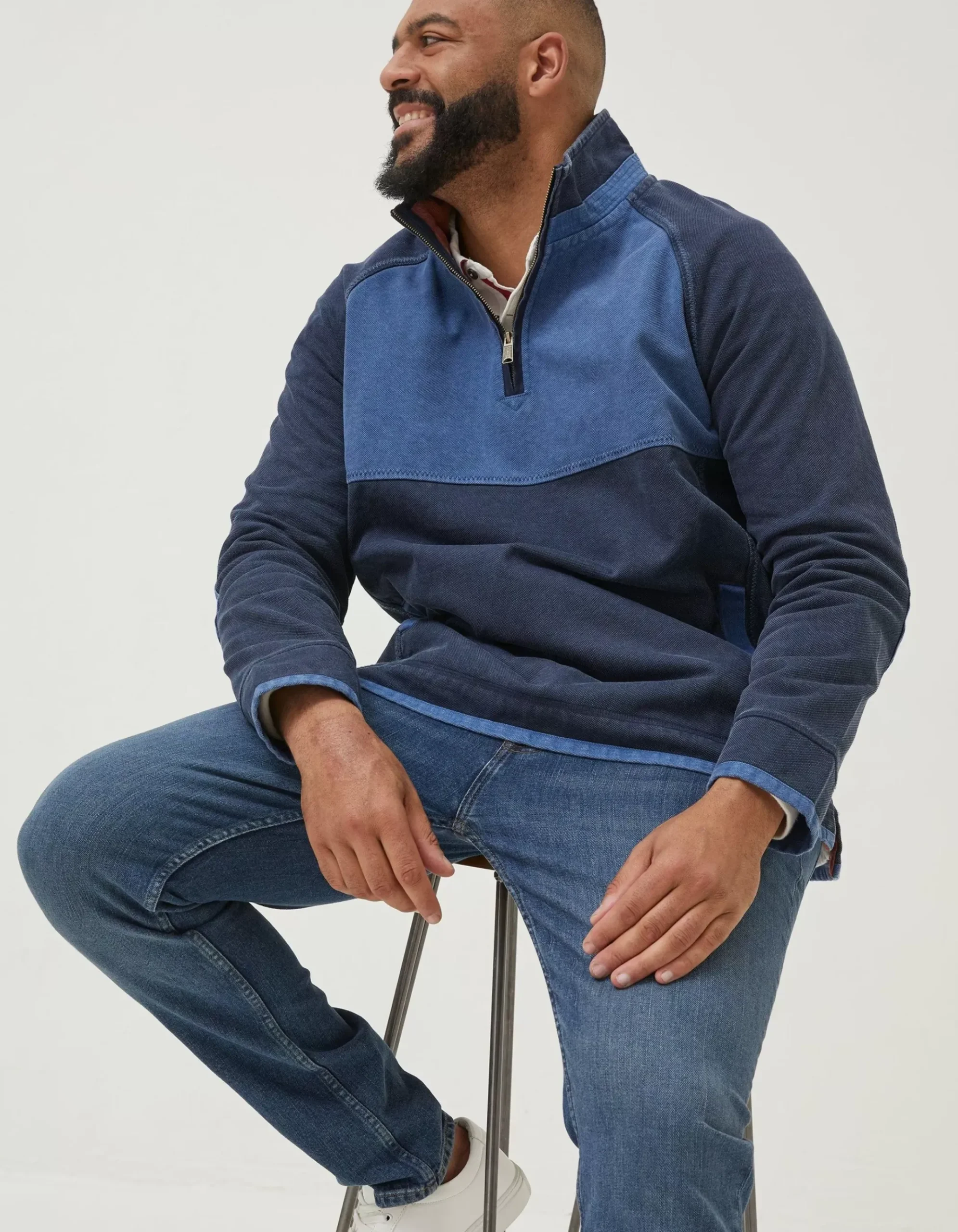 Airlie Tonal Pocket Sweatshirt
