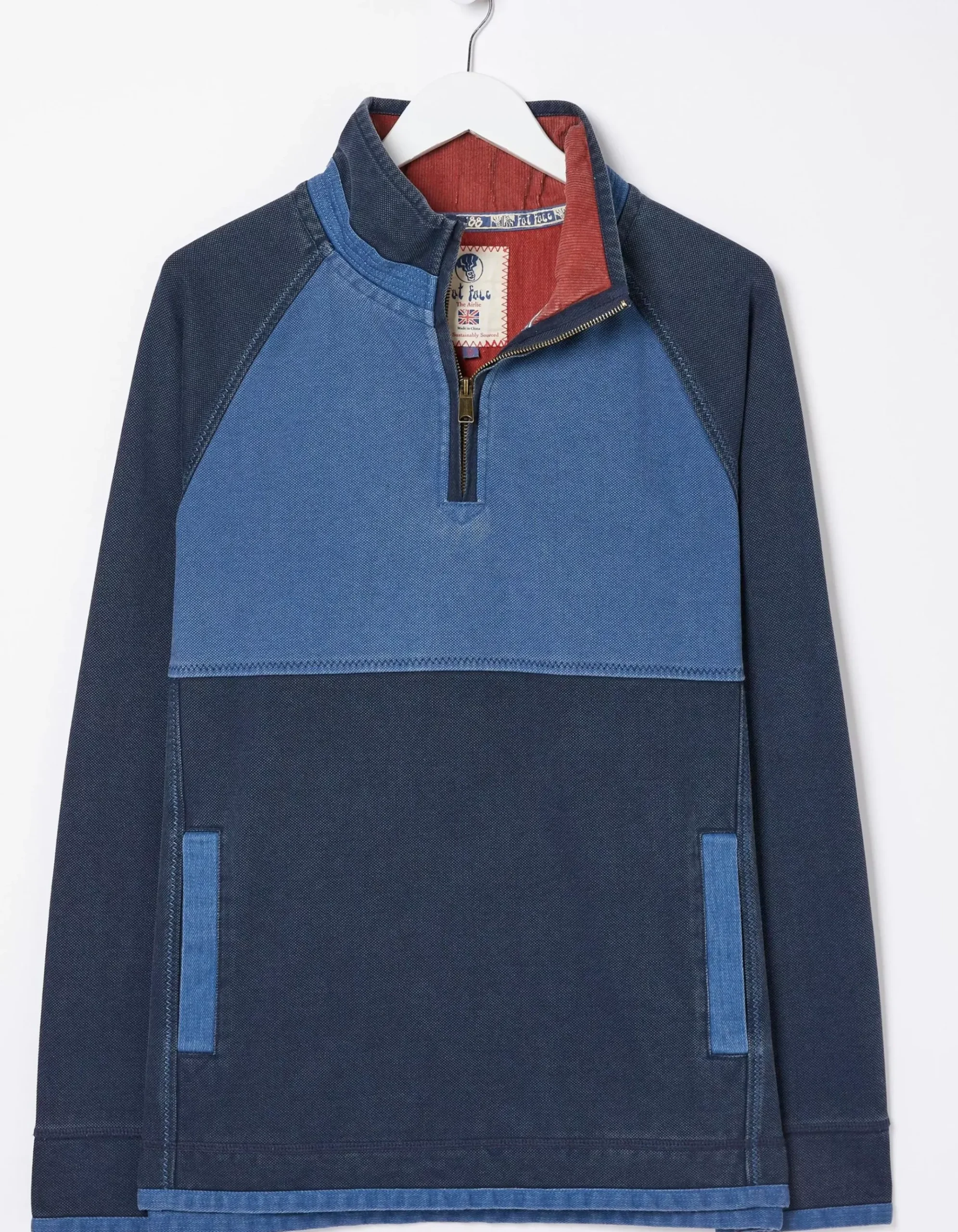 Airlie Tonal Pocket Sweatshirt
