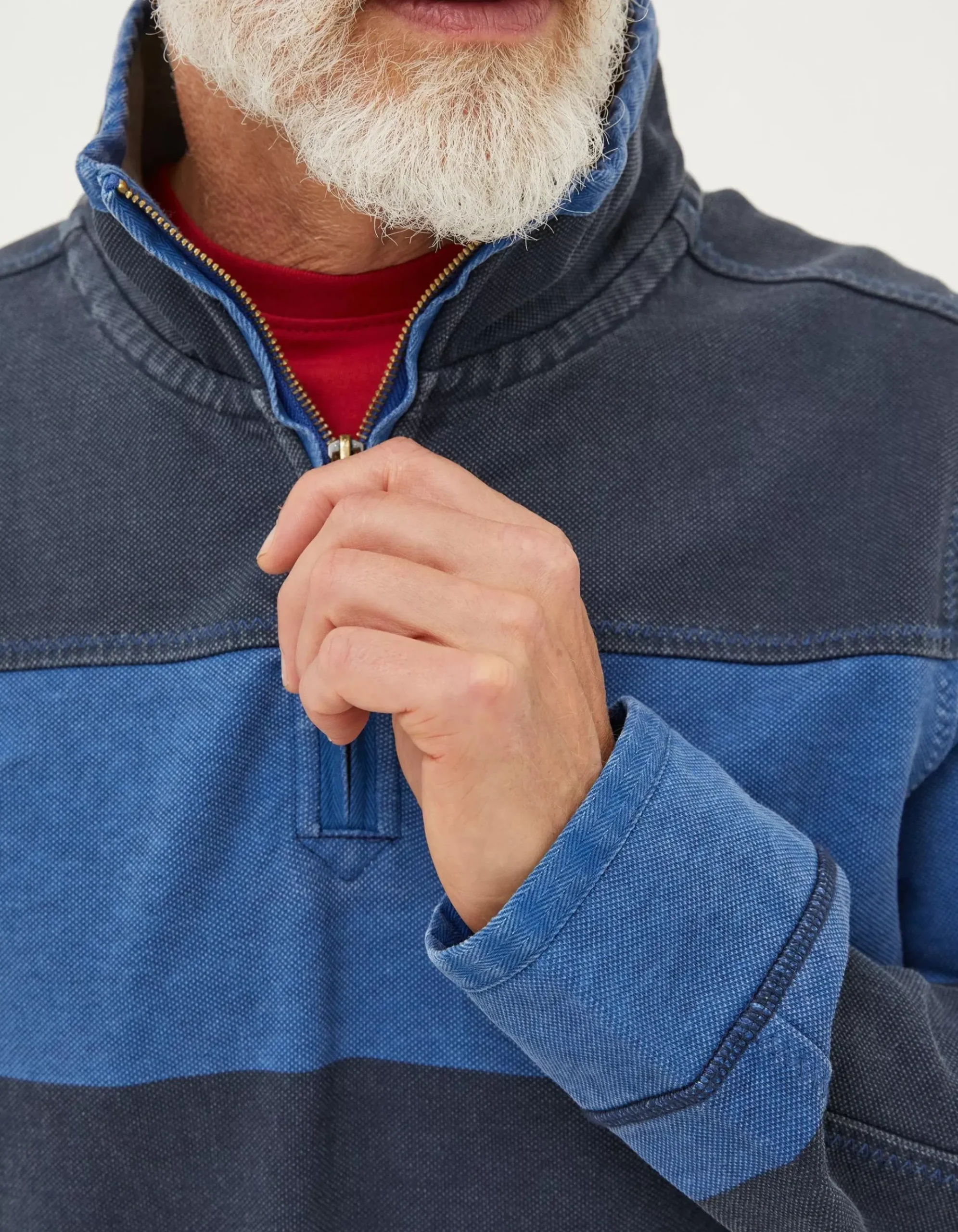 Airlie Tonal Stripe Sweatshirt